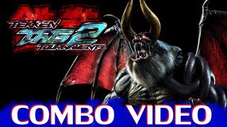 TEKKEN TAG 2  Jinpachi amp True Ogre Combo Exhibition [upl. by Itsirhc]