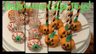 How to Make Halloween Cake Pops  Easy Halloween Cake Pops [upl. by Ivor]