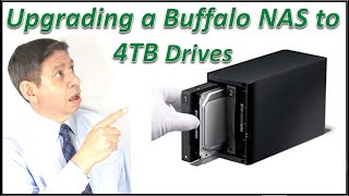 Upgrading a Buffalo NAS to 4TB Mirrored Hard Drives [upl. by Elvera]