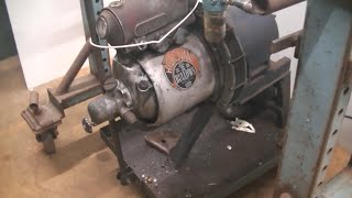 Hydrovane Compressor Trolley Build Part 1 [upl. by Adnamal]