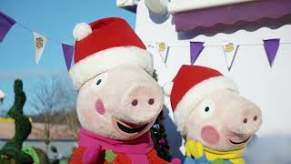 Christmas at Paultons Park and Peppa Pig World [upl. by Yevoc]