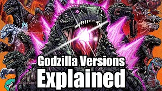 The different versions of Godzilla explained [upl. by Hendrika]