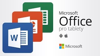 Microsoft Office pro tablety [upl. by Aniz]