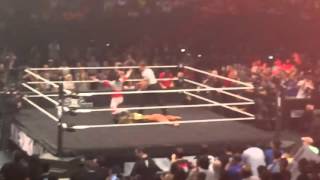 Jushin Thunder Liger Defeats Tyler Breeze at WWE NXT TakeOverBrooklyn Live [upl. by Rosalinda]