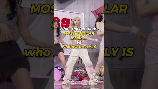 WHO I THOUGHT IS THE MOST BIASED vs THE ACTUAL MOST BIASED 🫨💯kpop twice aespa babymonster [upl. by Guild]