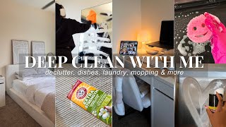 DEEP CLEAN WITH ME  3day apartment reset EXTREME  organizing for 2024 amp cleaning motivation [upl. by Barnebas]