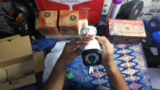 Review paket 4 CCTV AHD 3MP 1 Jutaan dari shopee [upl. by Adeline]