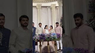 Marri Shreya Reddy Garnd Reception  Malla Reddy Grand Daughter marriage reception marriage short [upl. by Lotsirk]