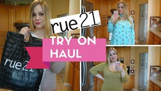 Rue 21  Plus Size Try On Haul  Great Clearance Finds  June 4 2017 [upl. by Berkie]