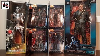 NECA Terminator 2 Action Figure Collection [upl. by Major]