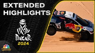 Stage 5  2024 Dakar Rally  EXTENDED HIGHLIGHTS  11024  Motorsports on NBC [upl. by Marx]