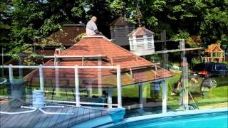 Installing a Cupola on a Gazebo  Weymouth MA [upl. by Jacie23]