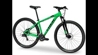 Trek Marlin 4 Green 2018 Mountain Bike Preview [upl. by Moria]