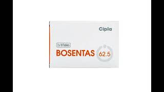 Bosentas 625 mg bosentan monohydrate IP 625 mg [upl. by Ylimme]