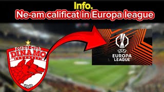 Neam Calficat In Europa league info Cariera Cu Dinamo [upl. by Sherm730]