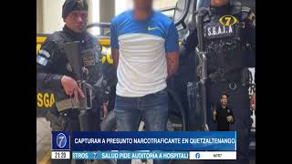 Capturan a presunto narcotraficante en Quetzaltenango [upl. by Arlyn]