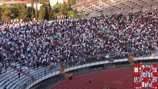 Provokacija Policije  Torcida bez transparenata  Hajduk  Lokomotiva  1 ut finala Kupa [upl. by Shulman]