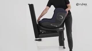 How to Recline the Seat I Sirona G iSize Car Seat I CYBEX [upl. by Collum]