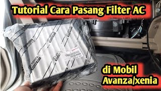 Cara Pasang Rumah Filter AC di Mobil AvanzaXenia Gen2  KLINIK OTOMOTIF [upl. by Annabel]