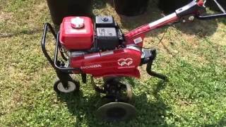 Honda Tiller Review FC600 [upl. by Syah]