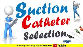 Suction catheter selection  Selection of suction catheter for Endotracheal suction  Formulas [upl. by Lamond]