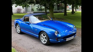 TVR Chimaera 400  PAS  Just 19900 miles  Exterior Walkaround  Engine running cold [upl. by Aicenra419]