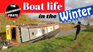 What’s it like LIVING ON A NARROWBOAT in the winter  Off grid  Solo NARROWBOAT life  Ep 84 [upl. by Martine629]