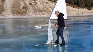 RC Ice Sailing [upl. by Bouldon]