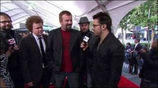 AMA 2010 Interview Casting Crowns [upl. by Nuajed]