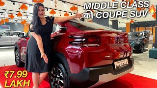 ₹8 LAKH में CRETA से भी बड़ी SUV  CITROEN BASALT COUPE 😮 [upl. by Aciruam]