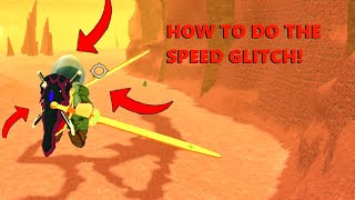 Swordburst 2  How to do the Speed Glitch [upl. by Haelat452]