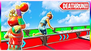 The FAST FOOD Duo Default Deathrun Race Fortnite Creative Mode [upl. by Levesque827]