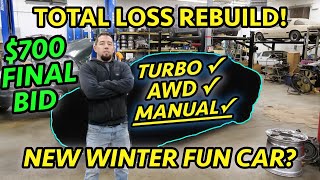 Rebuilding a TOTALED Salvage Auction Car On A Budget savethemanuals [upl. by Esilrac]