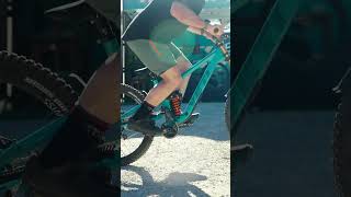 Richie Rude Bottoming Out Prototype Yeti DH Bike 💣💥 [upl. by Ayikin]