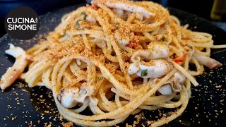 Spaghetti con Cannolicchi alla Giacomino [upl. by Nnylirret]