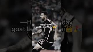 HBD Leo Messi 37th 24 Juni 2024 leomessi TioOfficial86 [upl. by Nyral792]