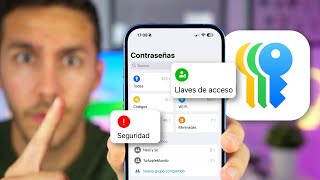 App CONTRASEÑAS del iPhone Esta es la RAZÓN por la que DEBES USARLA ⚠️ [upl. by Ynnol]