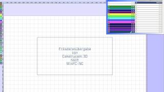 Construcam Übergabe nach WinPCNC mit Direct Mill Auto [upl. by Adnaerb]