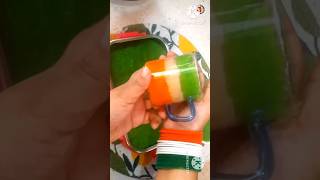 Tricolor Burfi Recipe shorts trending tricolorrecipes [upl. by Freberg]