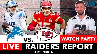 Lions vs Chiefs Live Streaming Scoreboard Thursday Night Football NFL Week 1  Raiders Report [upl. by Annoyt645]