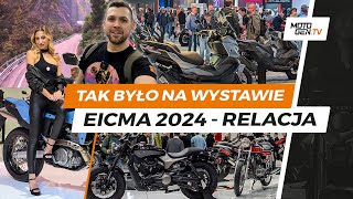 EICMA 2024  relacja z wystawy  nowe motocykle dziewczyny i ogólne wrażenia [upl. by Nytsirk]