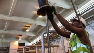 Aurora  Peerless  National Vertical Turbine Pump Installation Work CP2 with CP3Part 4 [upl. by Weisbrodt810]