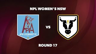 NPL Womens NSW Round 17 APIA Leichhardt FC v Bulls FC Academy [upl. by Anyehs]