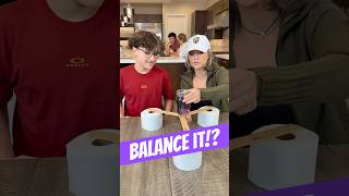 Will the Jar Stay or Spill challenge balance momamdson grandma [upl. by Sankey134]