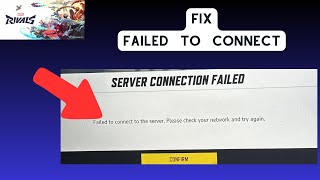 How to Fix Failed to Connect to the Server in Marvel Rivals [upl. by Rurik]