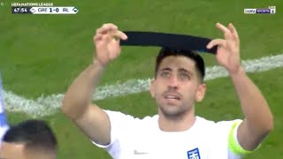 Anastasios Bakasetas Goal Greece Vs Ireland 10 All Goals Analysis amp Extended Highlights [upl. by Florin]