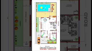 40x80 40x80 shorts short trendingshorts gharkakhana architecture floorplan [upl. by Tsyhtema]