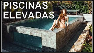 TOP 100 PISCINAS ELEVADAS [upl. by Enilorac]