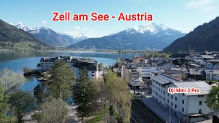 Zell am See Austria  by drone [upl. by Nnayr]