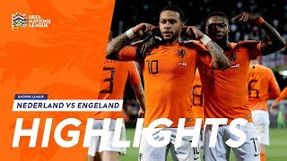 Highlights Nederland  Engeland 06062019 Halve finale Nations League [upl. by Yhtommit]